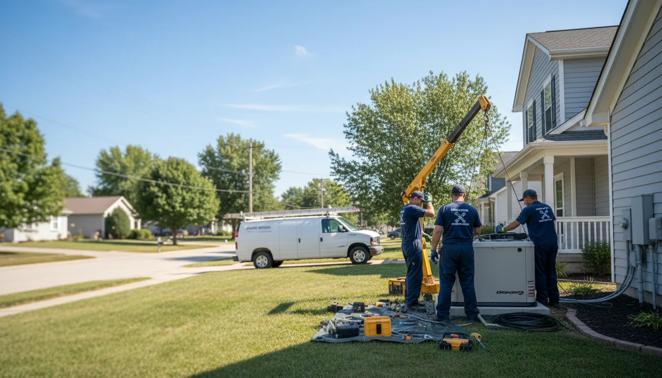 Generator Installation in Poulan, GA near me